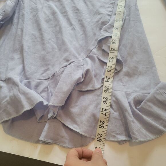 Showpo Mini Blue Long sleeve Dress Size US 6 - Picture 4 of 6